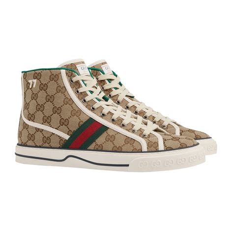 gucci sneakers tennis|Gucci tennis 1977 high top.